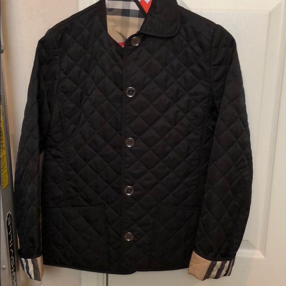 Burberry quilted jacket